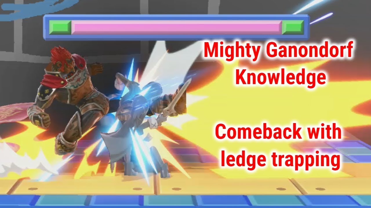 Mighty Ganondorf Knowledge - Comeback with ledge trapping