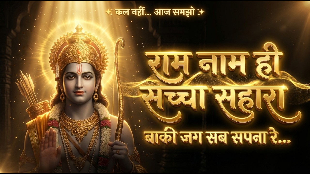 Ram Naam Hi Saccha Sahara | Ram Bhajan 2026 I राम नाम ही सच्चा सहारा | बाकी जग सब सपना रे