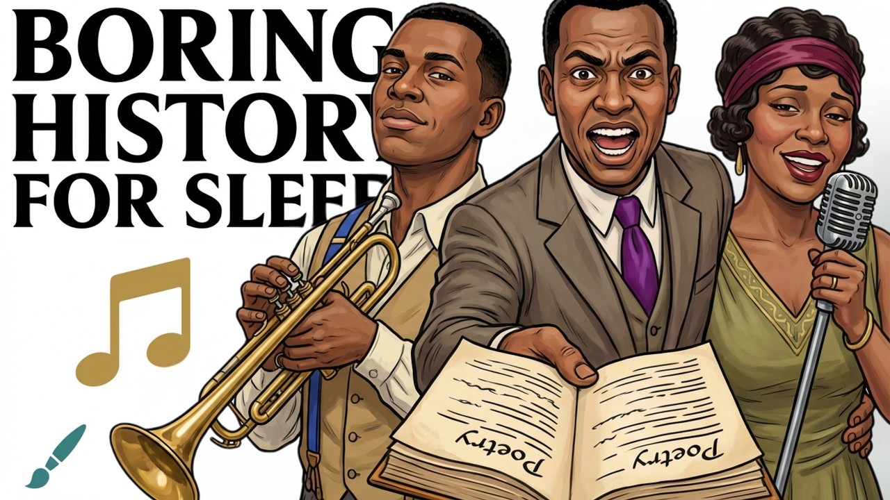 Why the Harlem Renaissance Was So Revolutionary for the Soul | Black History for Sleep