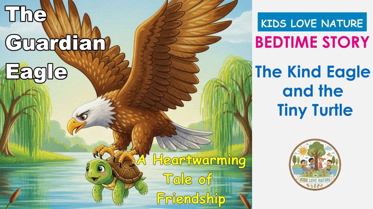 The Kind Eagle and the Tiny Turtle 🐢🦅 | A Heartwarming Bedtime Story for Kids