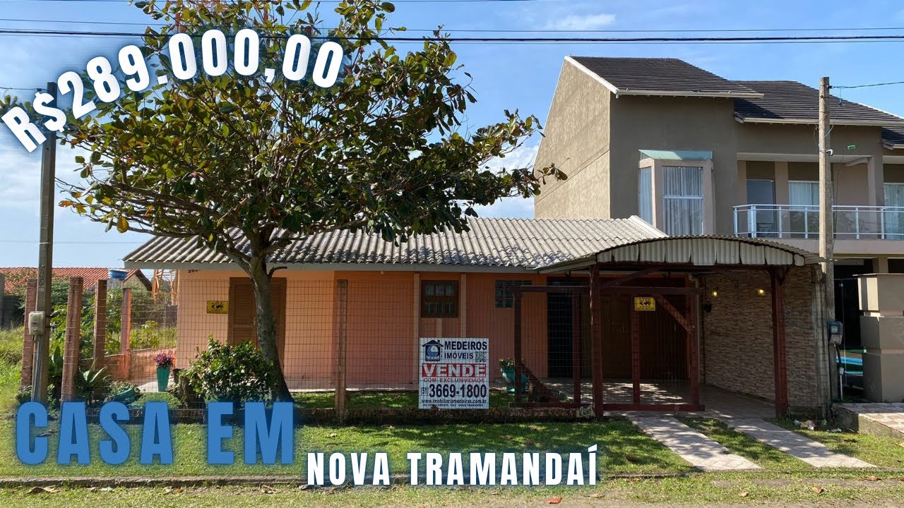 CASA EM NOVA TRAMANDA&Iacute; | IMOBILI&Aacute;RIA MEDEIROS - TRAMANDA&Iacute; / RS