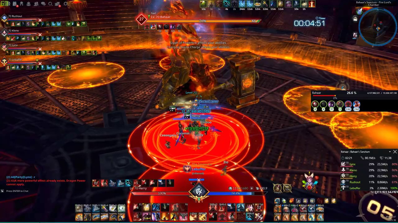 Tera - Bahar's Sanctum Phase 2 - Berzerker POV