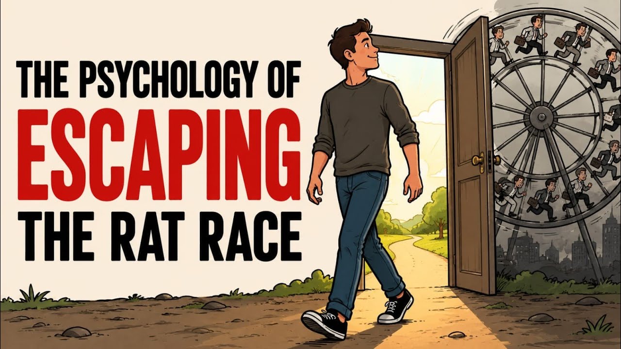 The Psychology of People Who Quietly Escape the Rat Race #psychology 