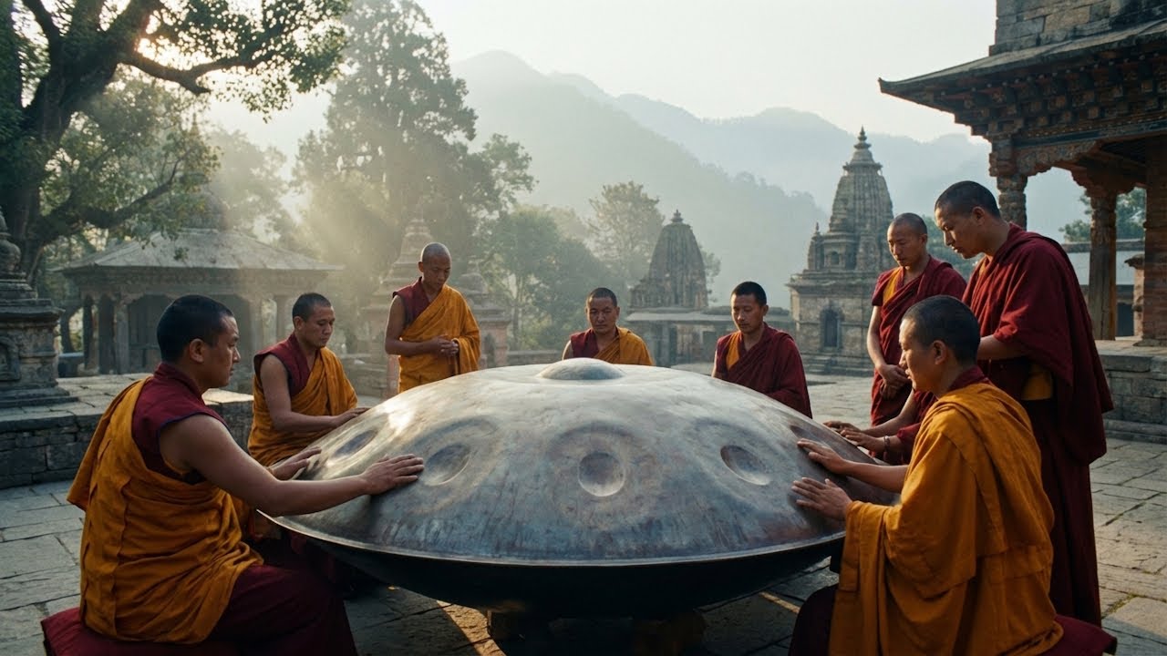The Great Handpan: A Spiritual Journey Through Sound and Mist