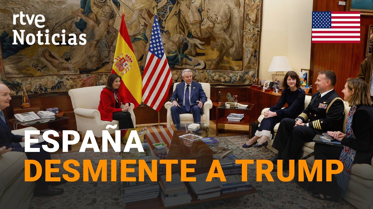 ESPAÑA niega haber dicho que APOYABA a EEUU en la GUERRA de ORIENTE MEDIO | RTVE Noticias