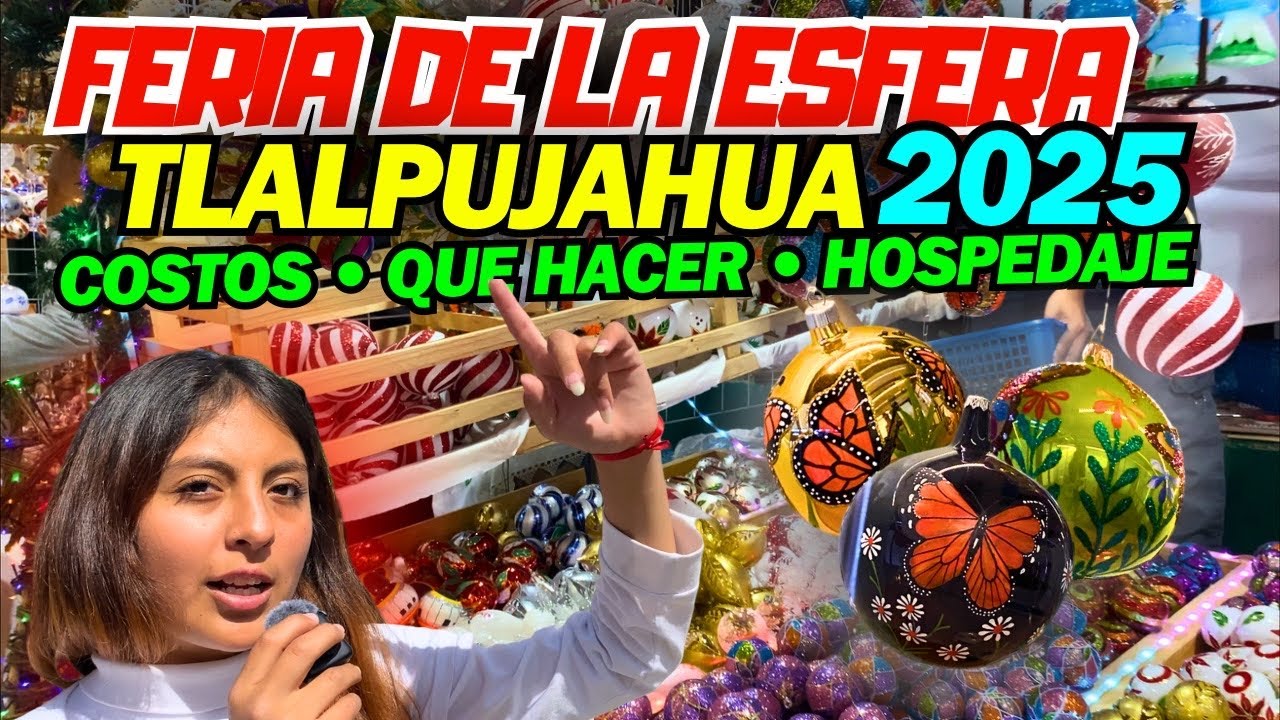 Feria de la Esfera Tlalpujahua, Michoacán 2025 |Moka men|
