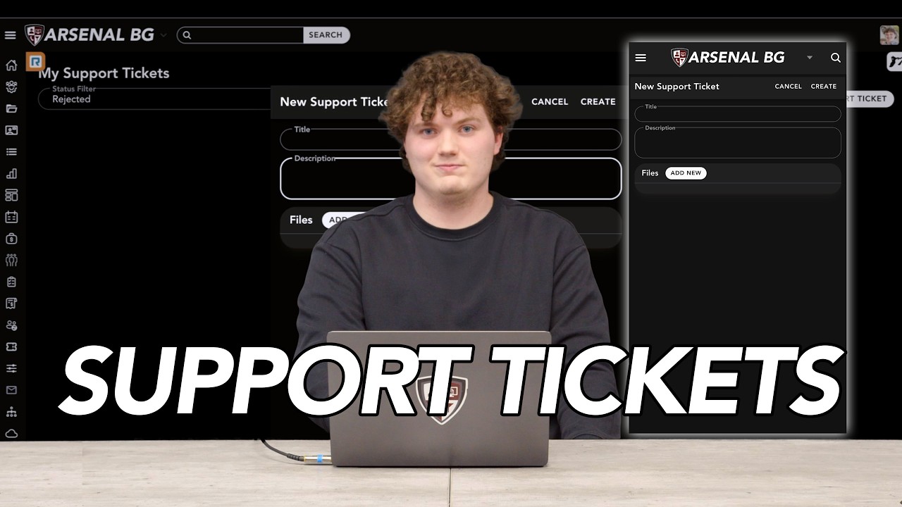 Update: Support Tickets