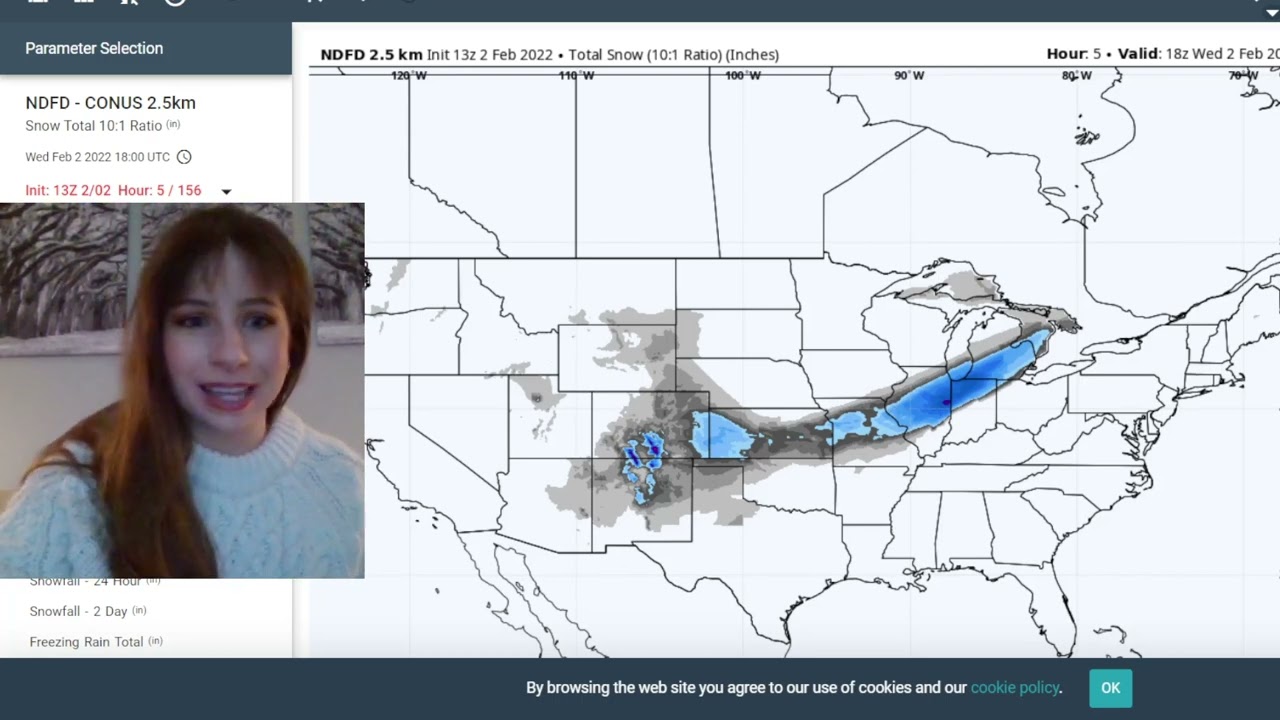 Groundhog Day Winter Storm Feb 2, 2022