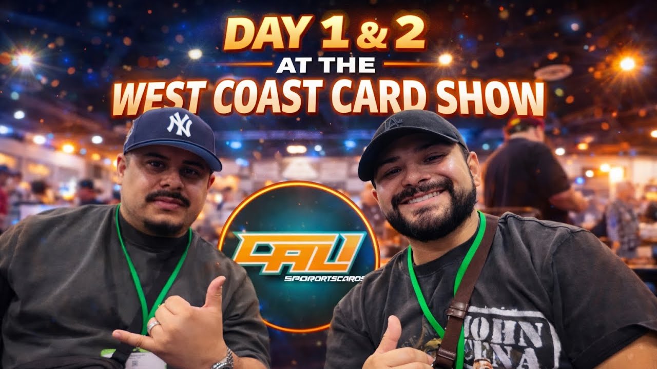 MASSIVE SPORT CARD DEALS AT THE WEST COAST CARD SHOW IN 2 DAYS!! PART 1