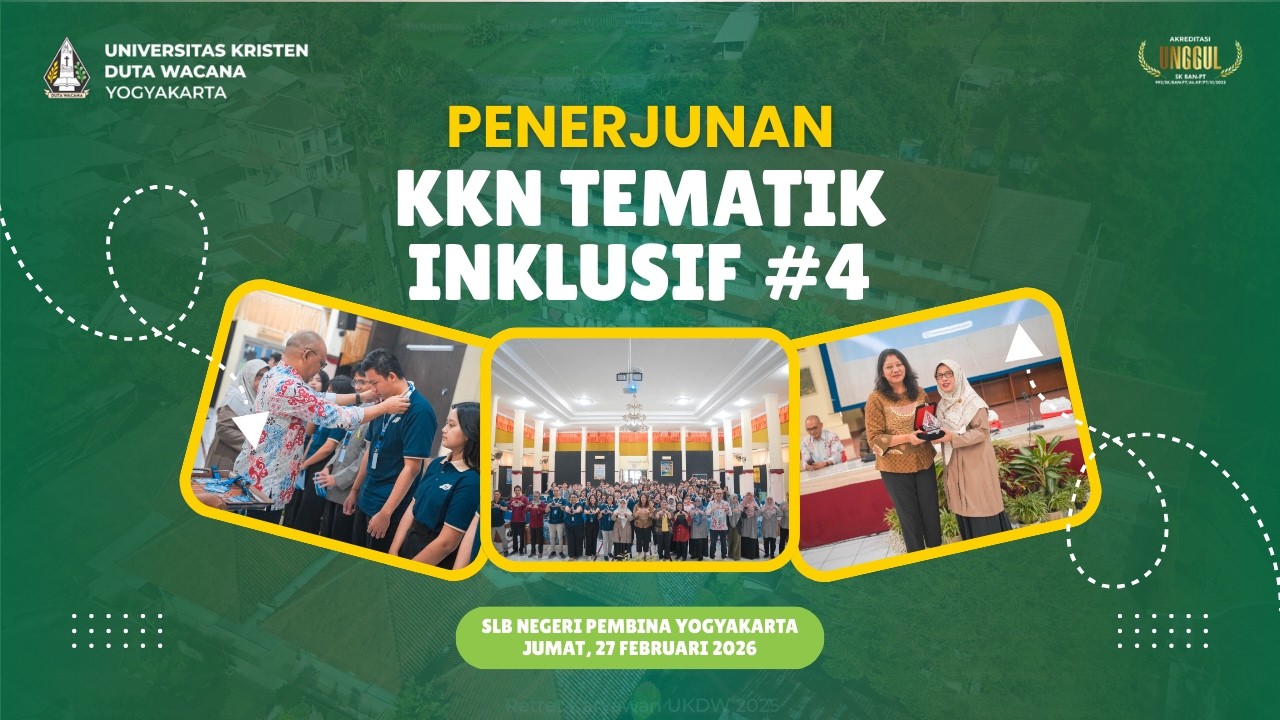 Penerjunan KKN Tematik Inklusif #4 UKDW Yogyakarta