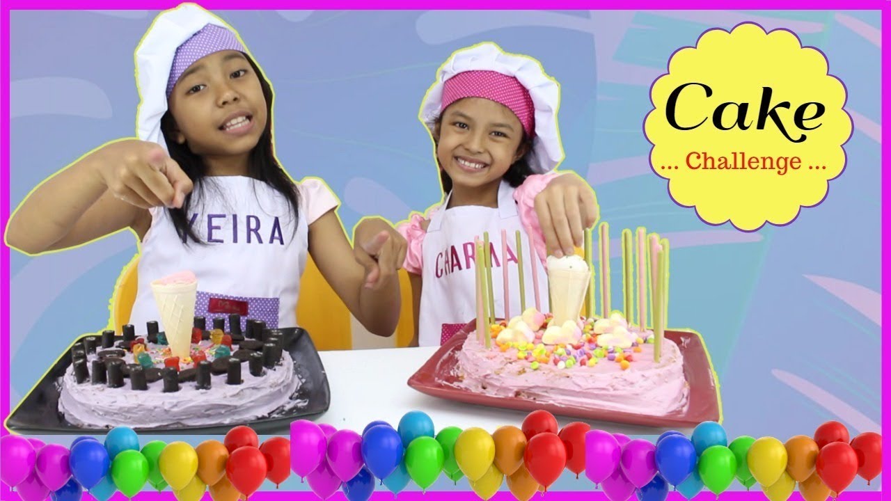 CAKE CHALLENGE !!! ♥ Cake Decorating For Kids Special 500K Subscribers