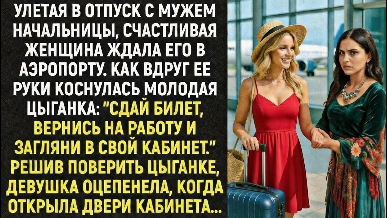Улетая в отпуск с мужем начальницы, она не ожидала, чья рука коснётся её в аэропорту...