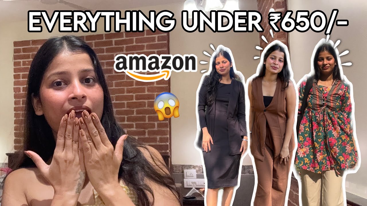OFFICE WEAR UNDER ₹650 😍 | Amazon Budget Haul | Daily Wear Outfits for Women