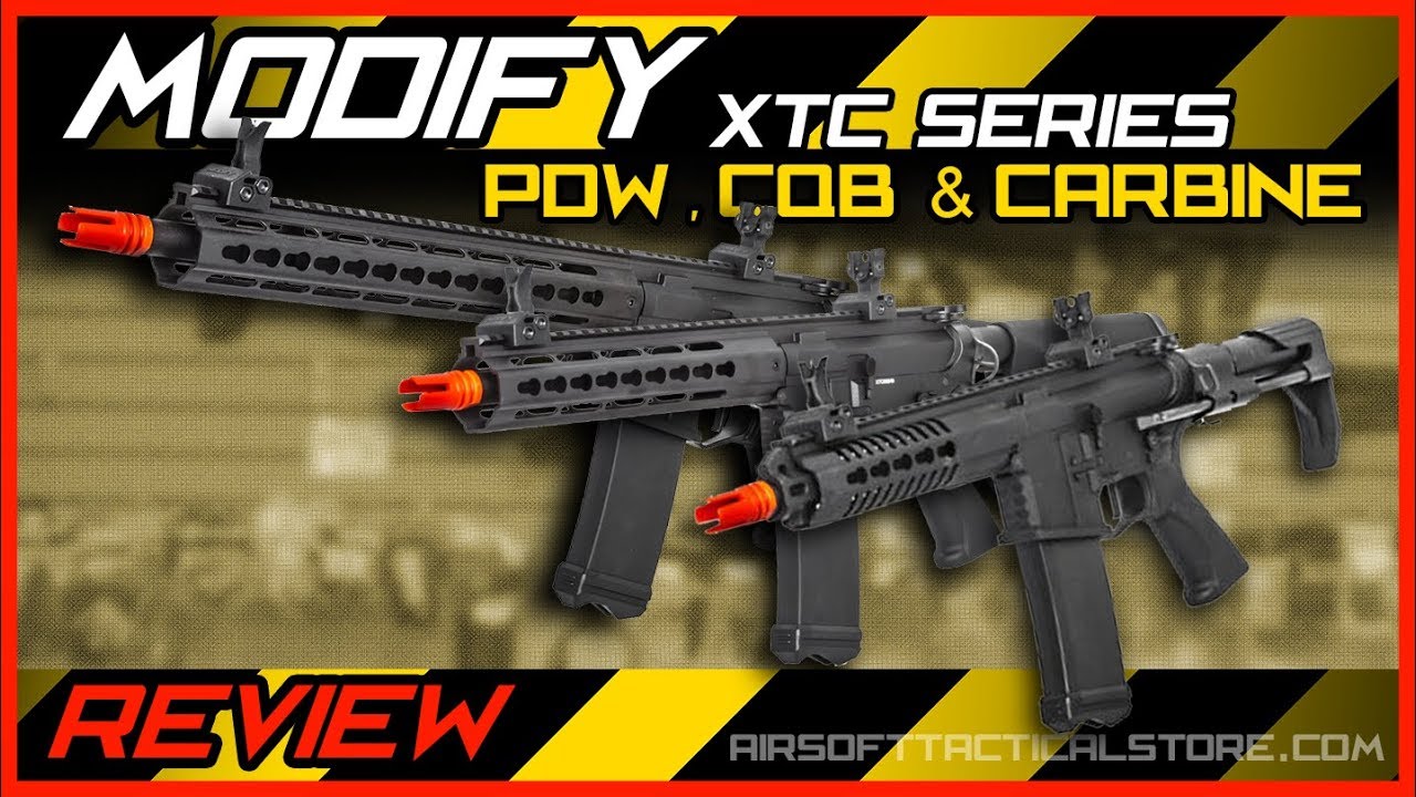 REVIEW en ESPAÑOL de las XTC SERIES PDW, CQB y CARBINE de MODIFY