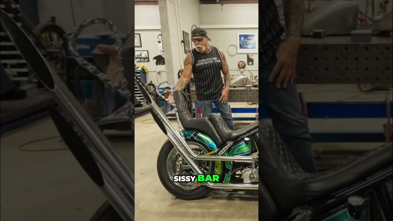 Custom Bike Build: Devil's Tail Sissy Bar & Long Exhaust 
