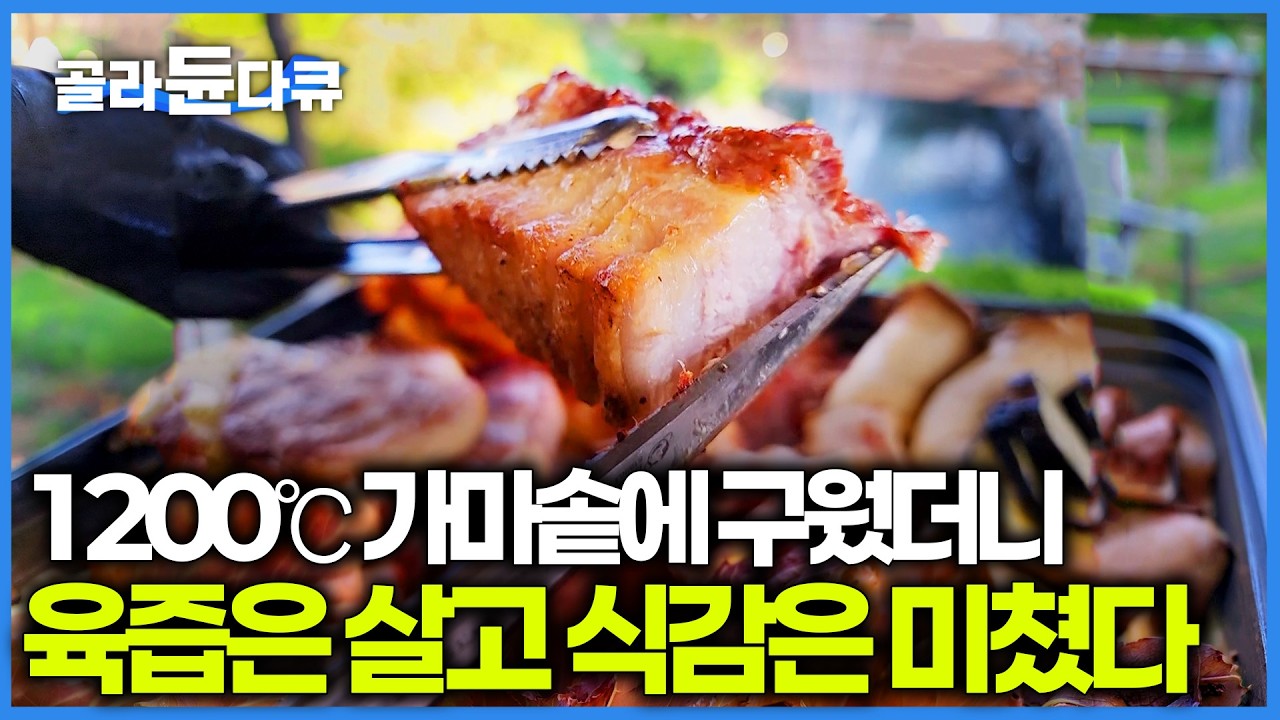 입안에서 육즙 폭발! 전국 쩝쩝박사들 난리 난 미친 비주얼의 향연, 돼지고기의 무한 변신!｜대형 가마솥 삼겹살 구이와 미국식 바베큐｜극한직업｜#골라듄다큐