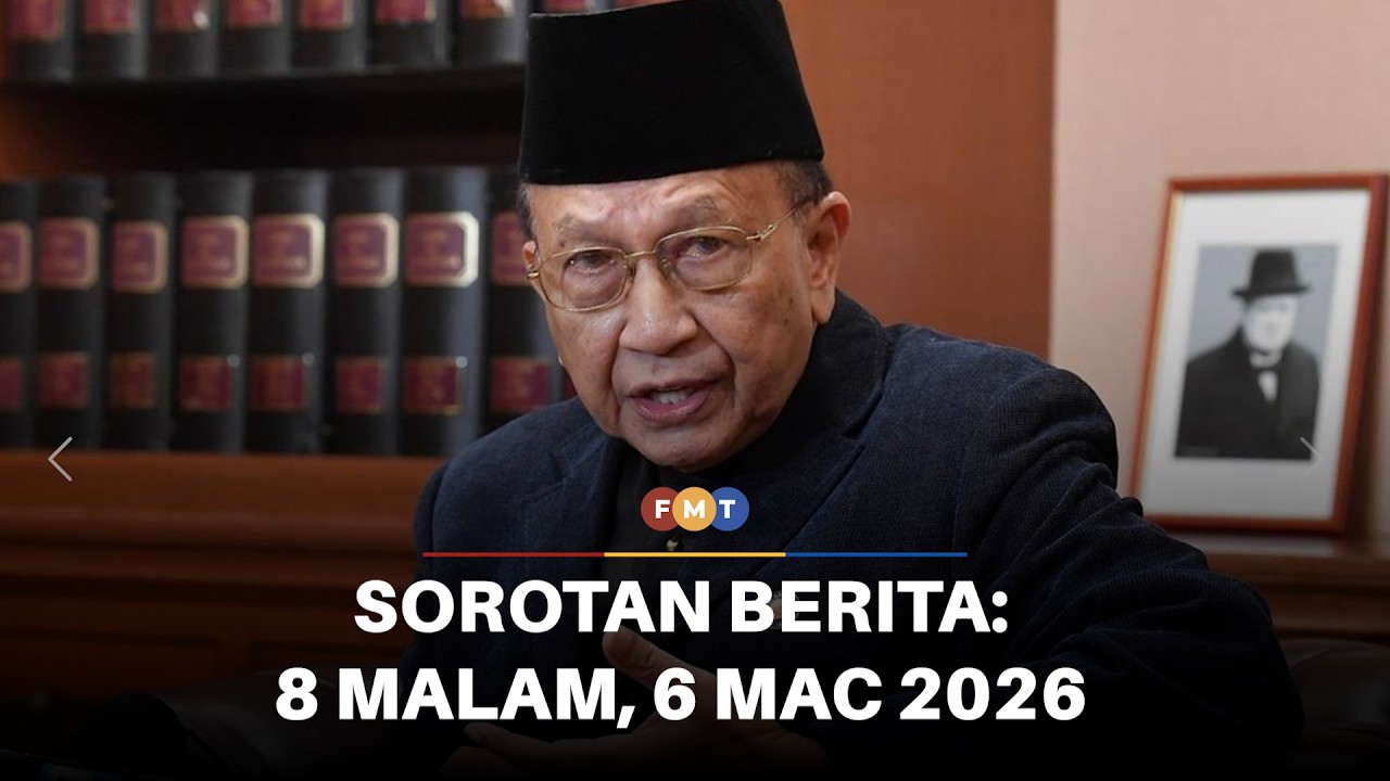 Sorotan Berita: 8 malam, 6 Mac 2026