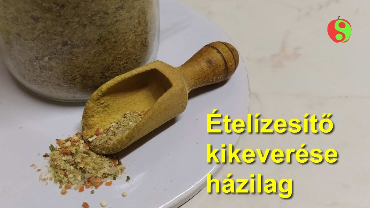 Ételízesítő kikeverése házilag