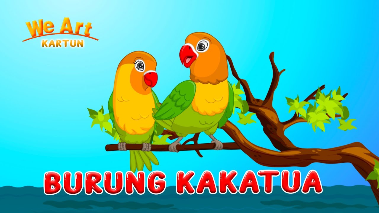 LAGU ANAK POPULER - BURUNG KAKATUA DAN AYAM LUCU // LAGU ANAK TERBARU DAN SUARA HEWAN
