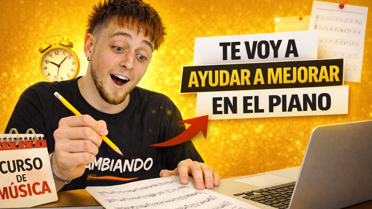 Si me dejas, te ayudo a mejorar en el piano