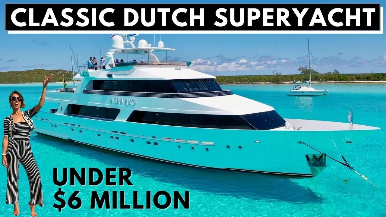 5,9 млн долл. 1986 125 '38 м HEESEN Sea Axis CLASSIC SUPERYACHT ПРОХОДКА И СПЕЦИФИКАЦИИ / Чартерная 