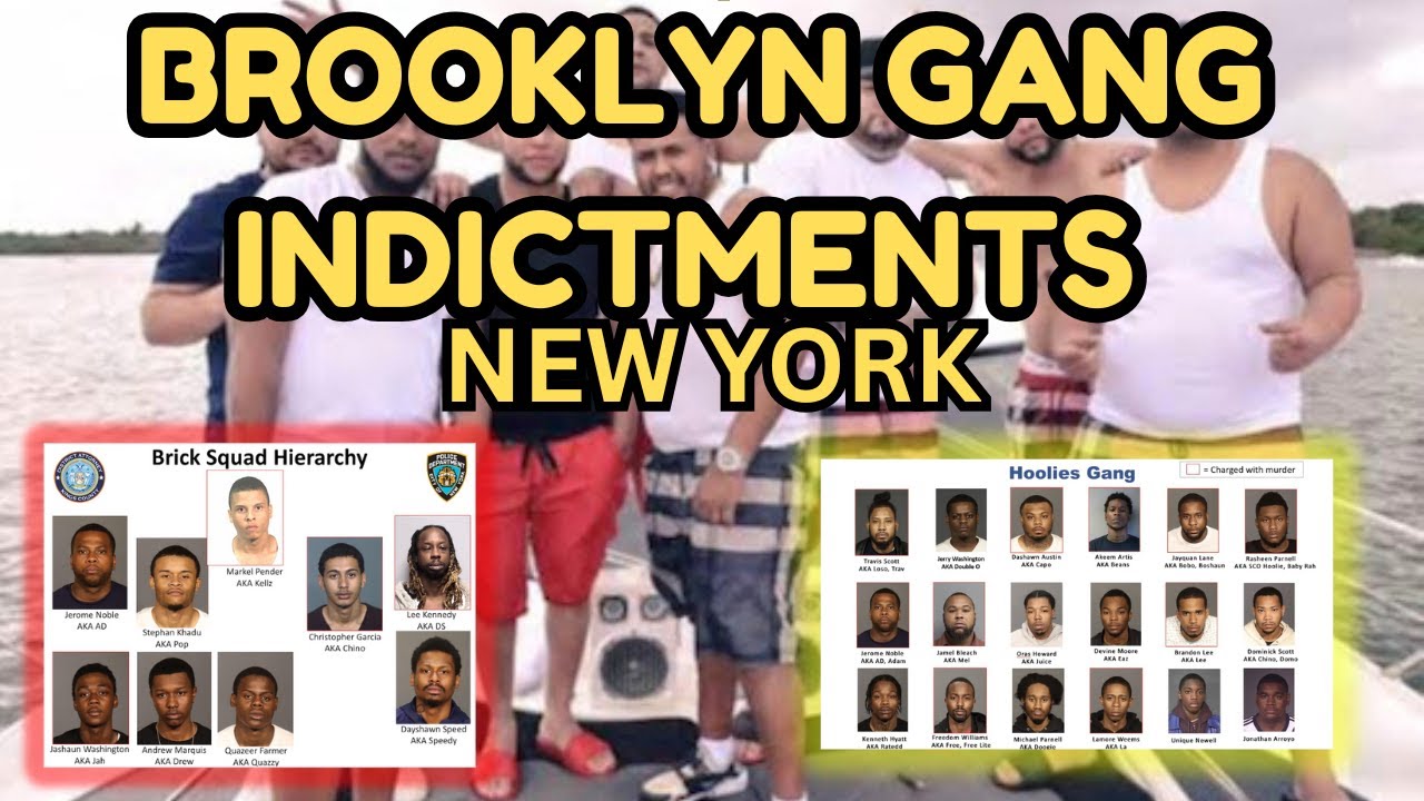 New York Gang Indictments (Brooklyn) | True Bosses, Hoolies, Brick Squad & More EXPOSED