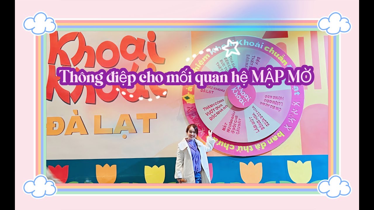 Thông điệp cho mối quan hệ MẬP MỜ