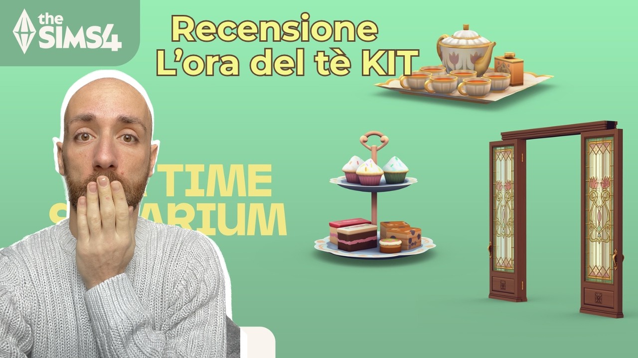 The Sims 4 L’Ora del Tè Kit Recensione + Costruisco una Serra Elegante 🌿 Build Speed & Opinioni