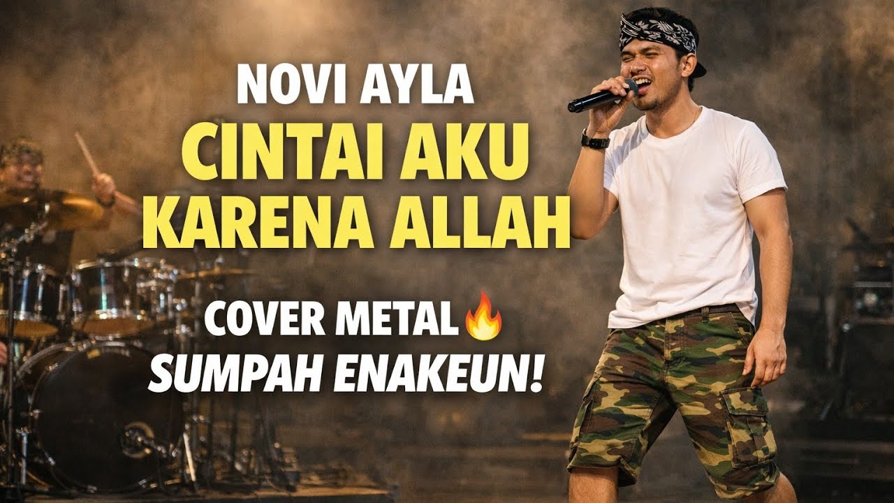 NOVI AYLA - CINTAI AKU KARENA ALLAH | Cover Metal 🔥 Sumpah Enakeun!