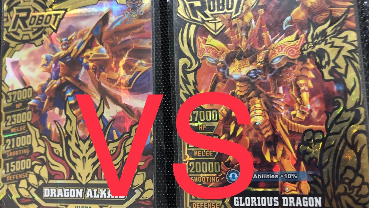 Hero of robots Galaxy Epoch Ver 2 Glorious Dragon Vs. Dragon Alkaid Clash of Legends