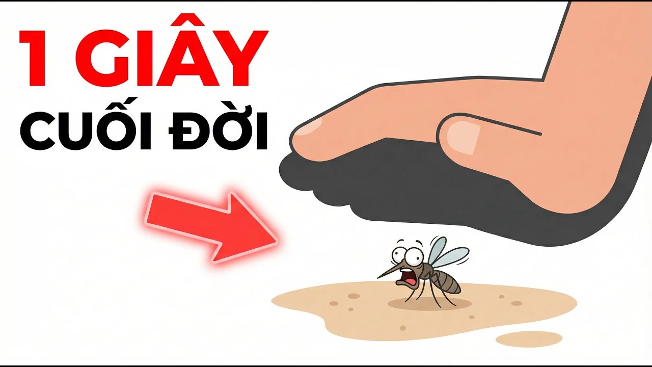 NẾU LỠ ĐẦU THAI THÀNH MUỖI: BẠN SỐNG SÓT ĐƯỢC BAO LÂU?