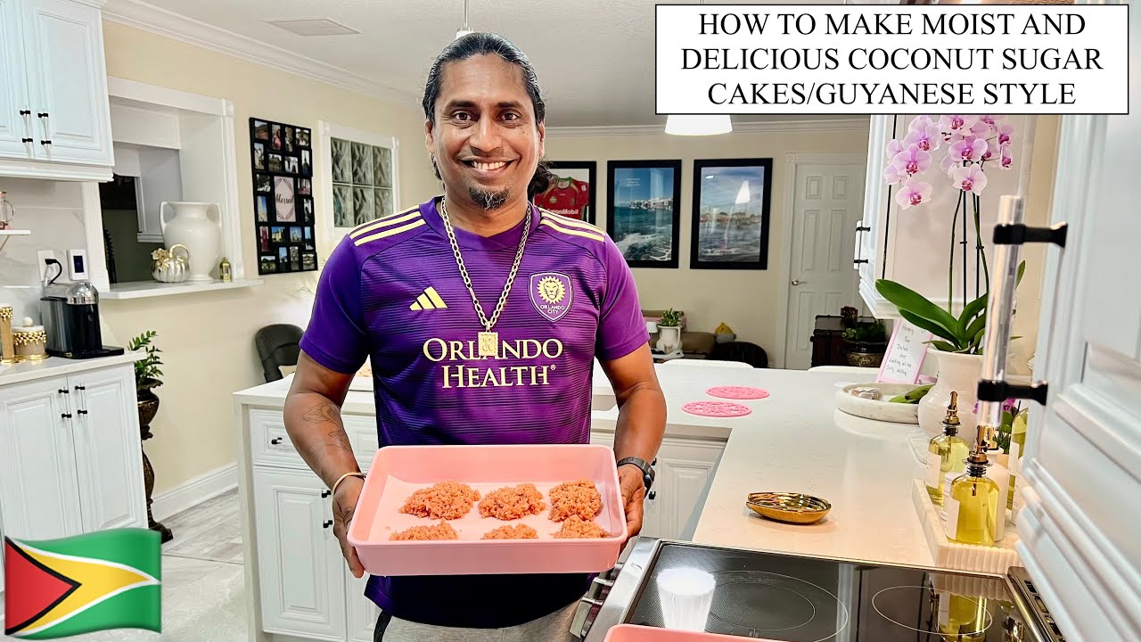 HOW TO MAKE MOIST AND DELICIOUS COCONUT SUGAR CAKES/GUYANESE STYLE