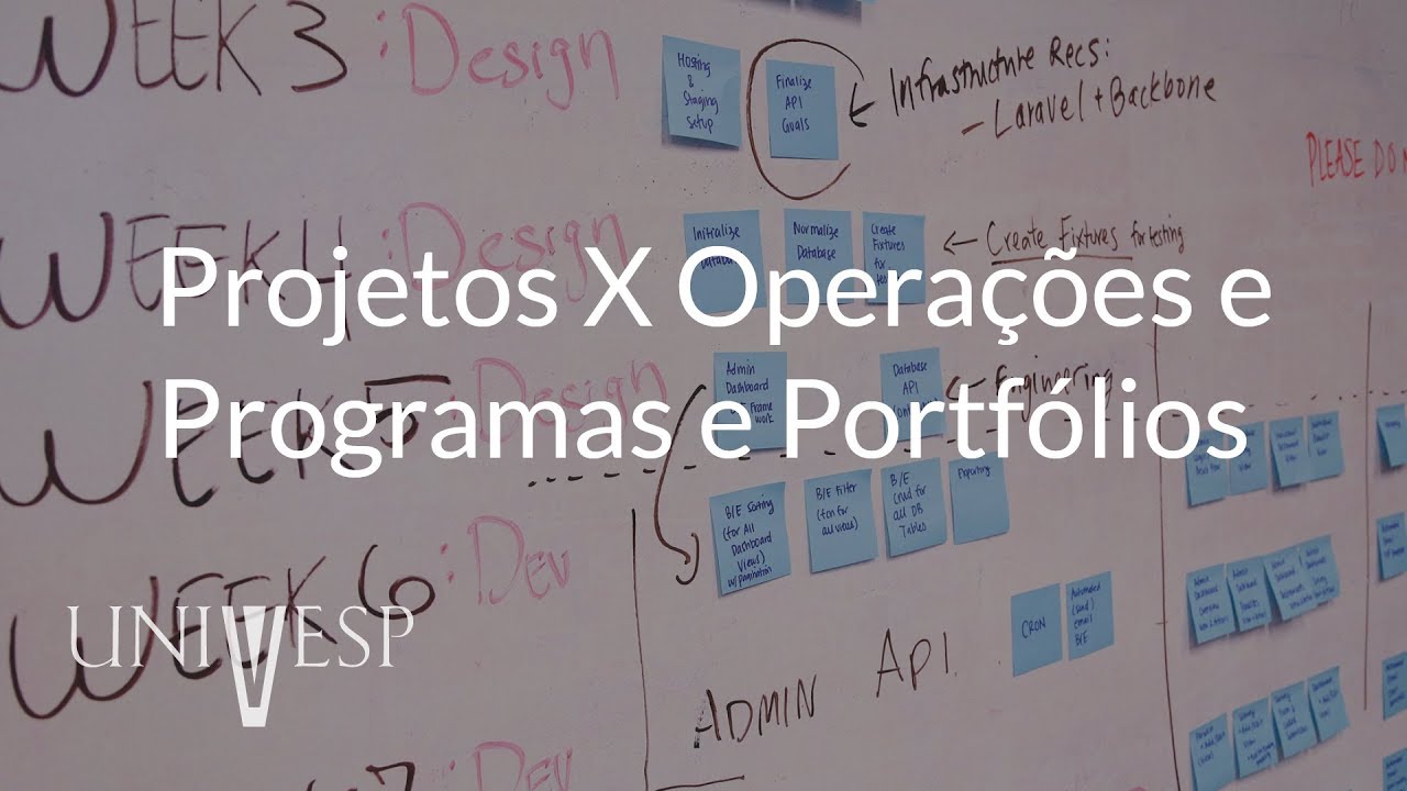 Gestão de Projetos –Aula 02 - Projetos x Operações e Programas e Portfólios