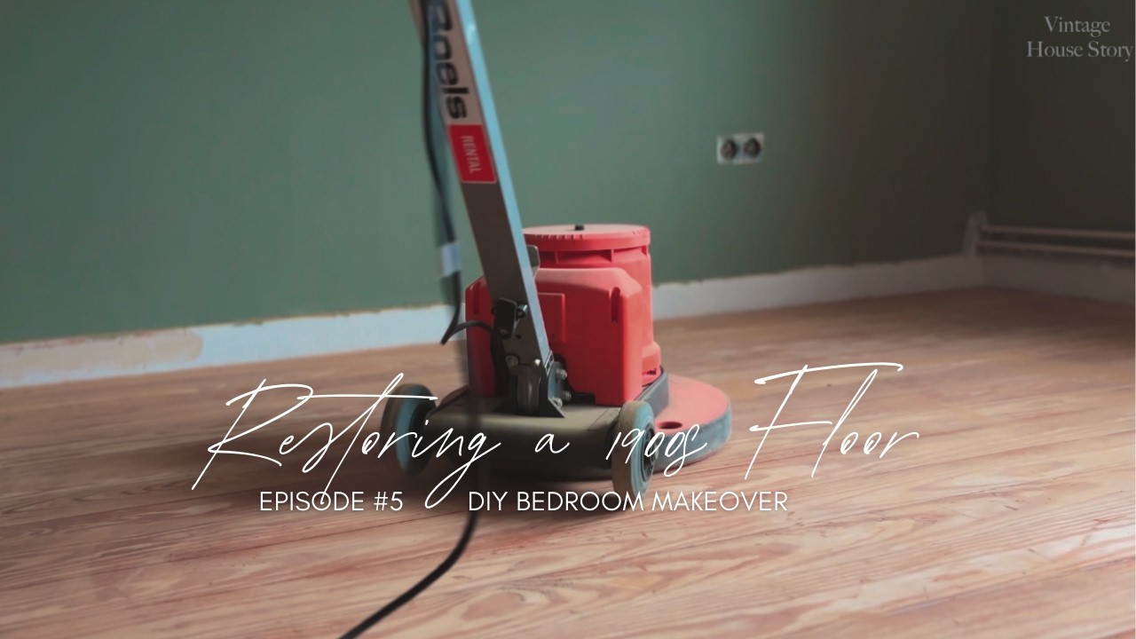 #5 | We restored a 1900s Hidden Floor | DIY Bedroom Makeover | #silentvlog