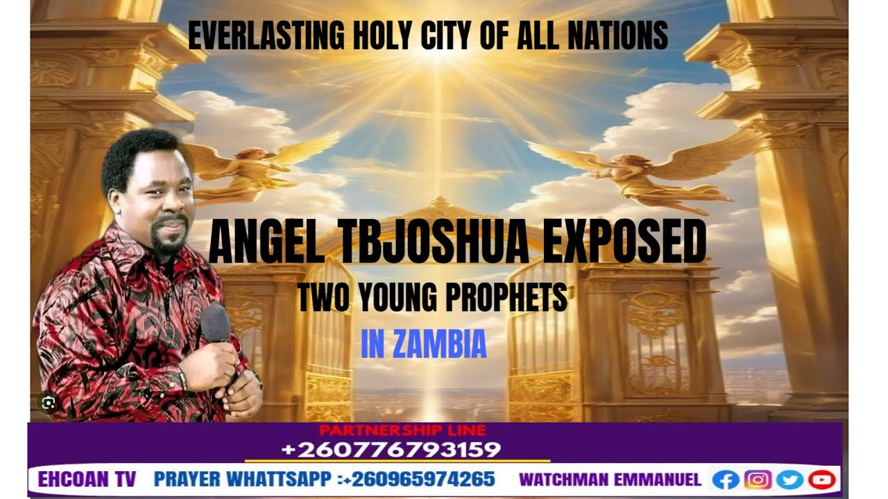 ANGEL TBJOSHUA EXPOSED TWO YOUNG PROPHETS IN ZAMBIA || MUST WATCH
