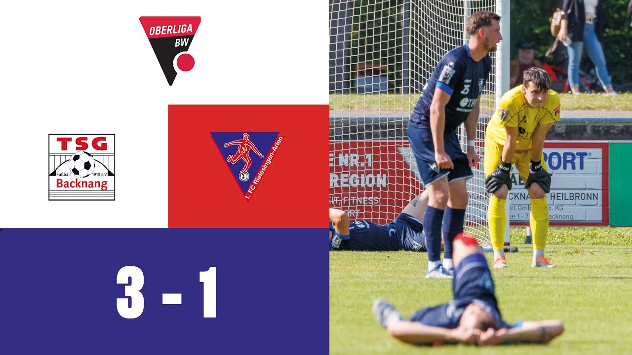 Alles gegeben | TSG Backnang - 1.FC Rielasingen Arlen 3:1  📺