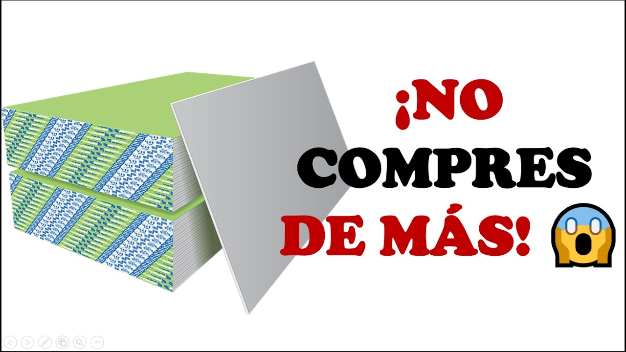 📊🧱 Cálculo de materiales para muros de DRYWALL (planchas) 📐  #drywall