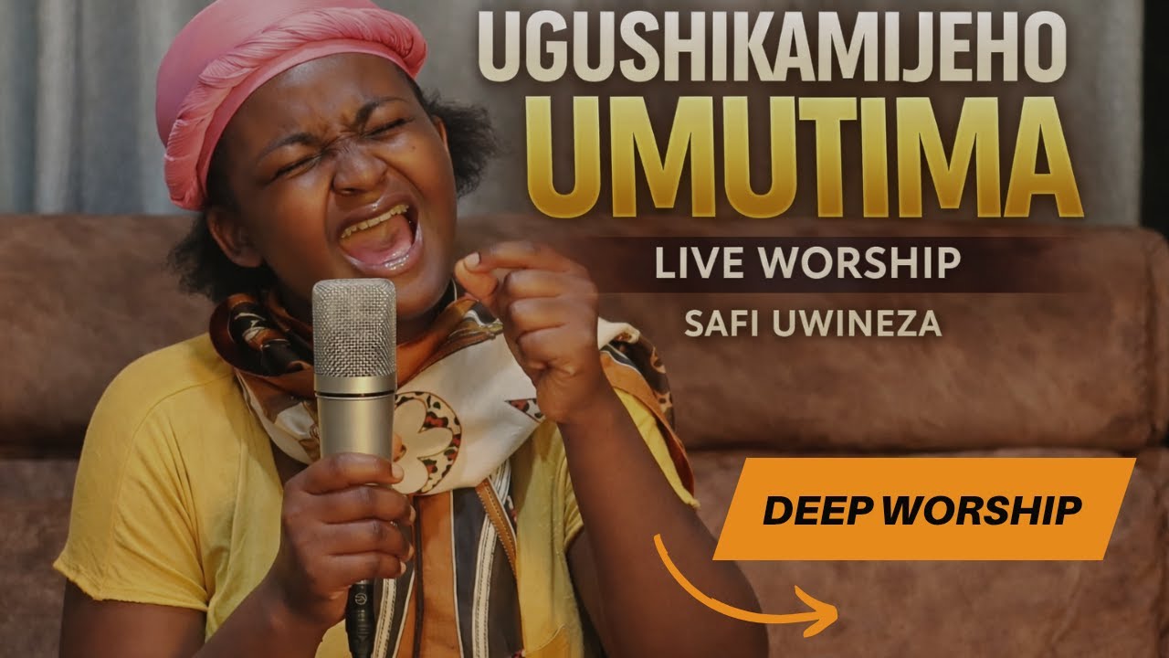 UGUSHIKAMIJEHO UMUTIMA | Live Worship Cover | Safi UWINEZA