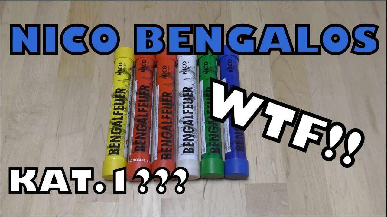||4K|| NICO 'BENGALOS' || ALLE FARBEN IM VERGLEICH!!!! || NEUHEIT 2016