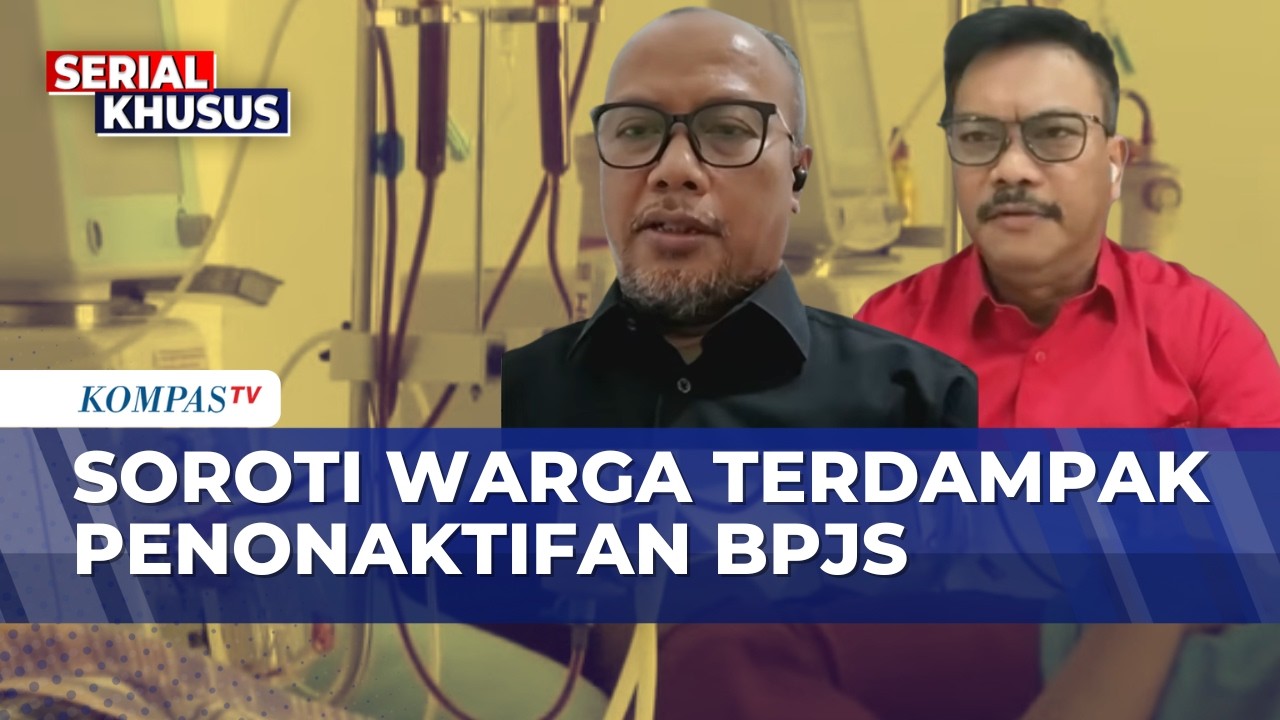 [FULL] Ketua FKBI dan Komisi IX DPR Soroti soal Warga yang Terdampak Penonaktifan BPJS PBI