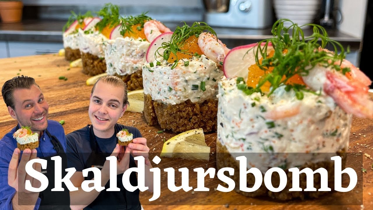 Räkcheesecake, en lyxig och enkel förrätt | MatPoolen