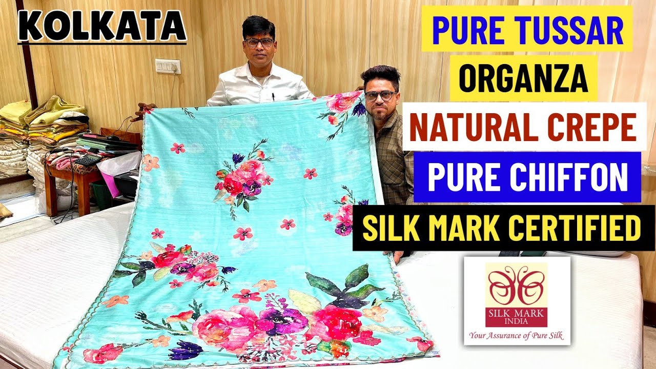 Pure Silk & Tussar with Digital Print/ Handwork Saree Manufacturer in Kolkata - INDILOOM PARK STREET