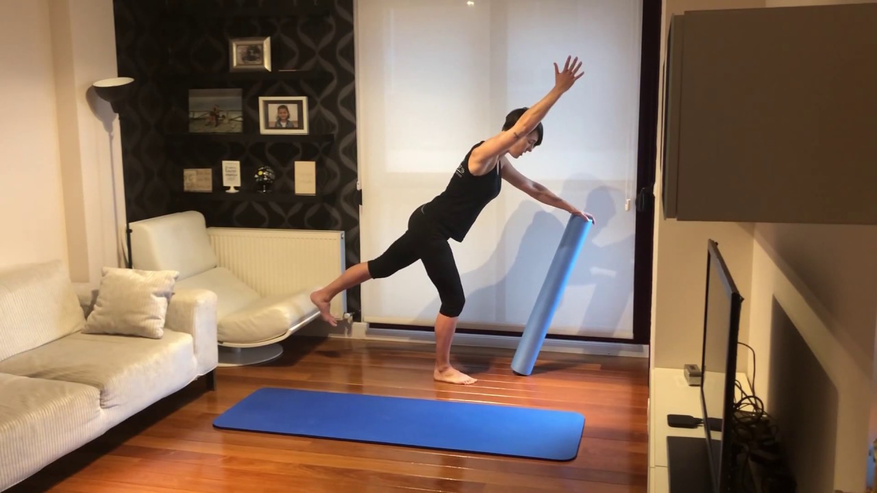 PILATES CON FOAM ROLLER