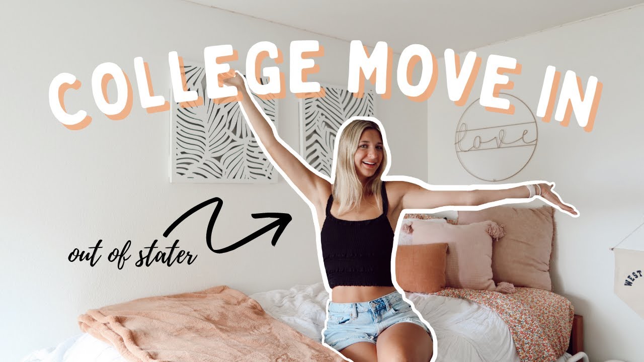 COLLEGE MOVE IN DAY FROM OUT OF STATE! | Junior @ Point Loma Nazarene University | 2021
