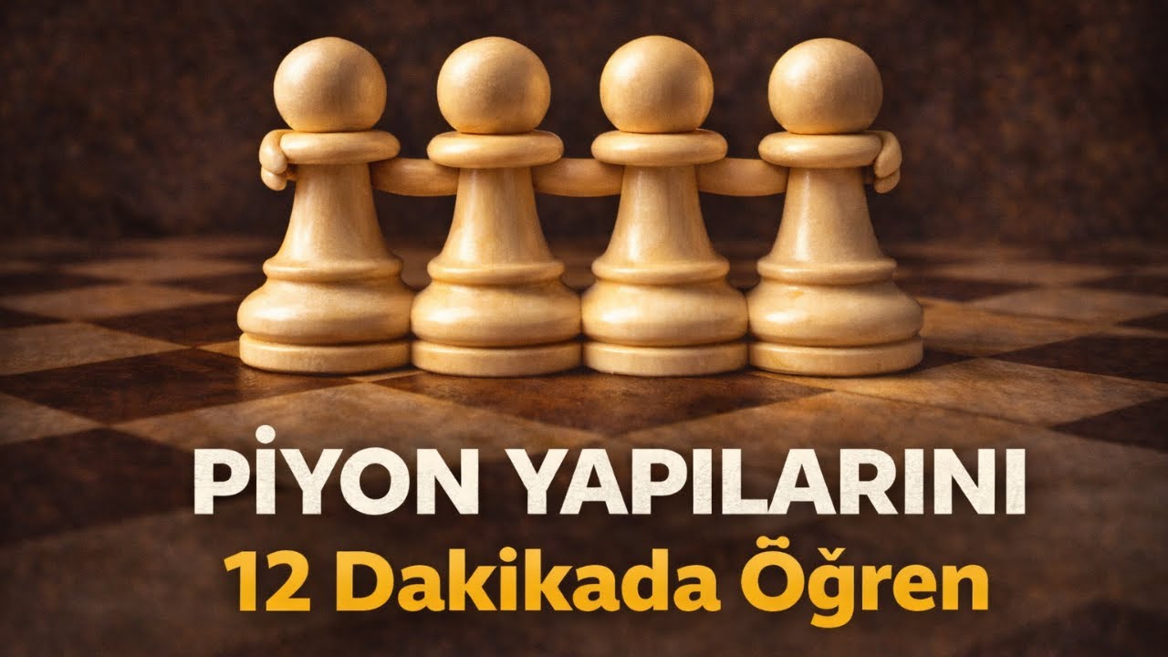 👉 Piyon Yapılarını Anlamadan Satranç Anlaşılmaz