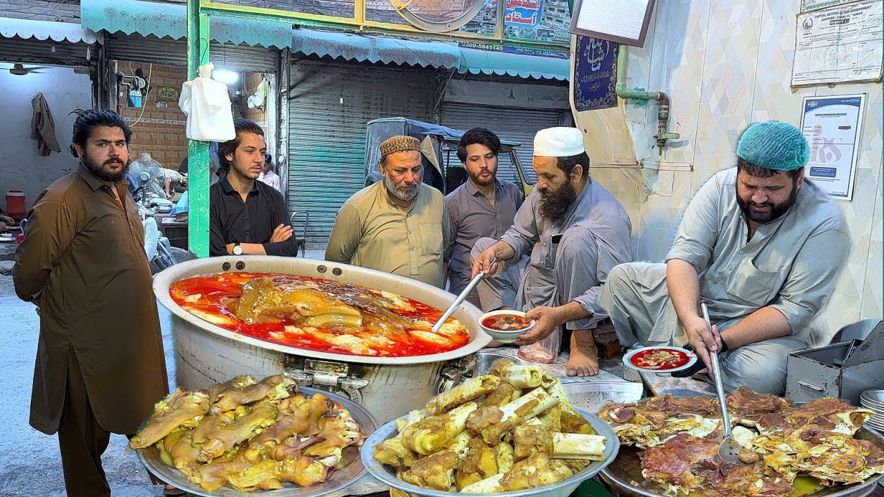 150 YEAR'S OLD😱|SHEIKH SIRI PAYE PESHAWAR|EXTREMELY 12 HOURS EXTREMELY FRY HEAD & LEGS FOR BREAKFAST