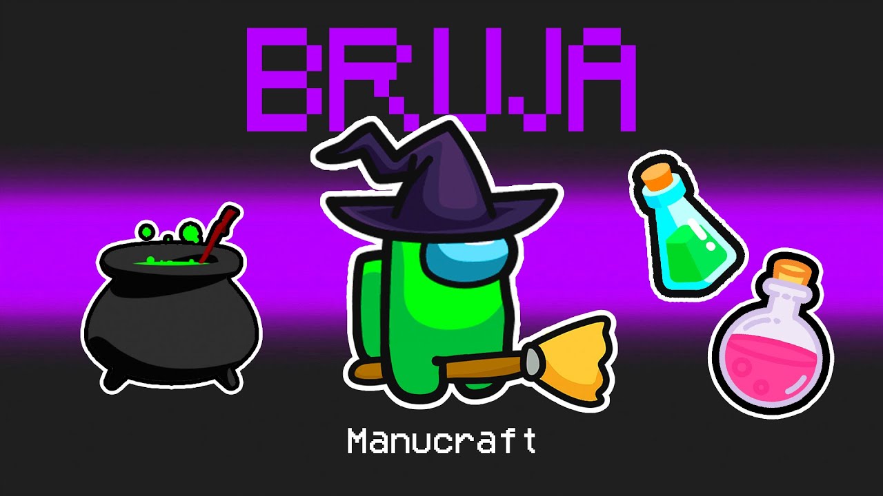 🧹 *NUEVO* MOD DE BRUJA EN AMONG US 🧪 Witch Mod