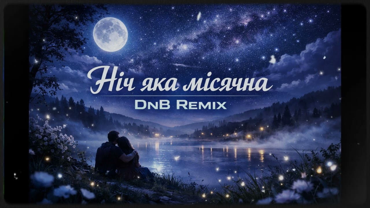 Starry Night Love (Ніч яка місячна) – Night Liquid Drum & Bass (Ukrainian Poetry)