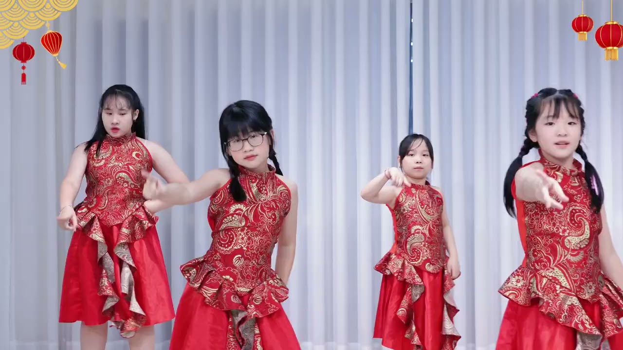 Nhảy EM CHÀO TẾT REMIX - 1994 DANCE STUDIO I KID DANCE CLASS