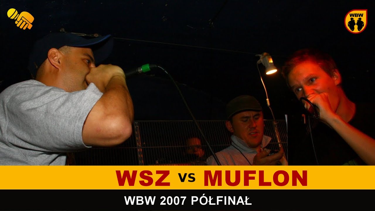 Muflon 🆚 WSZ 🎤 WBW 2007 P&oacute;łfinał (freestyle rap battle)